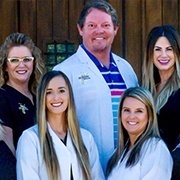 Dr. Isaacson and dental team