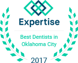 2017 best dentists in Oklahoma City logo