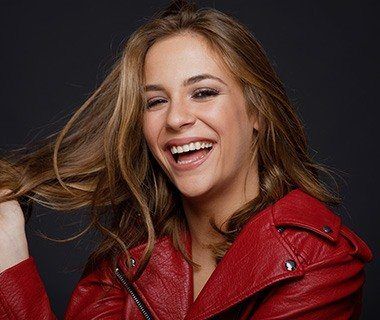 Woman with beautiful smile