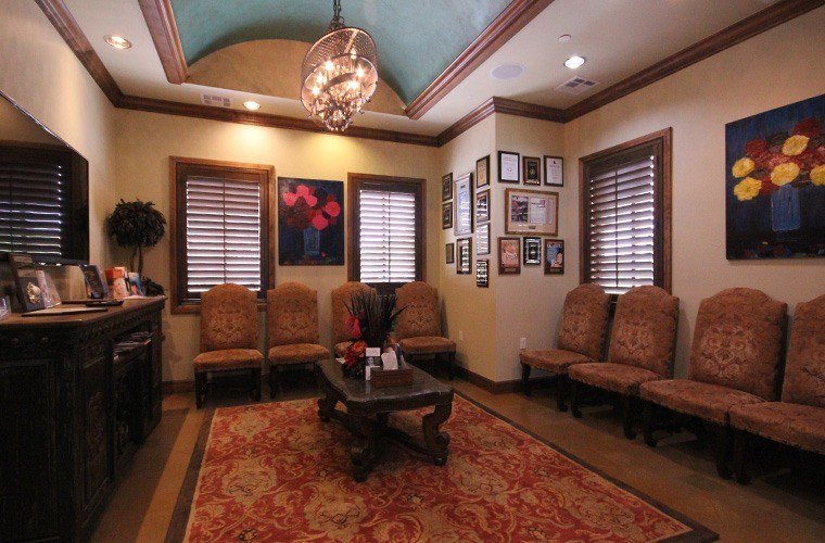 Welcoming waiting room